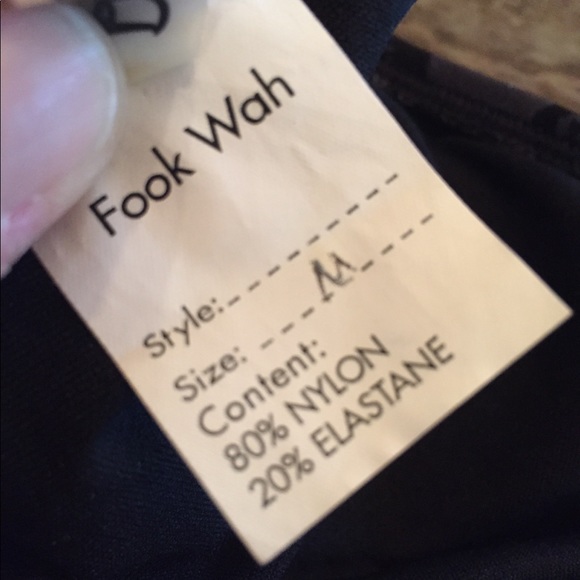 RASINS TWO PIECE  BLACK AND GREY SEXY BIKINI Med - Picture 6 of 7